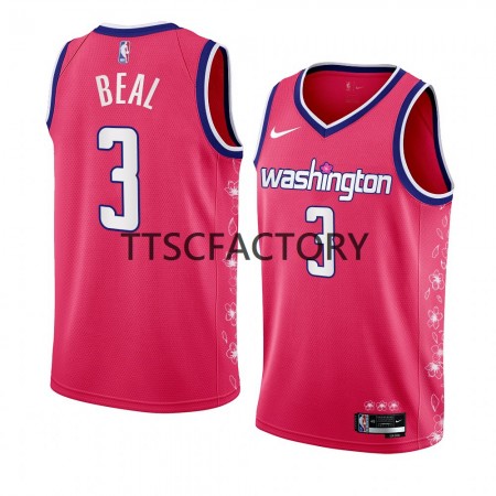 Dres Washington Wizards Bradley Beal 3 Nike 2022-23 City Edition Ružičasta Swingman - Muške